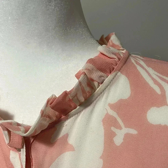 Part Two Nila Long Sleeve Ruffled Blouse Floral - Picture 5 of 16